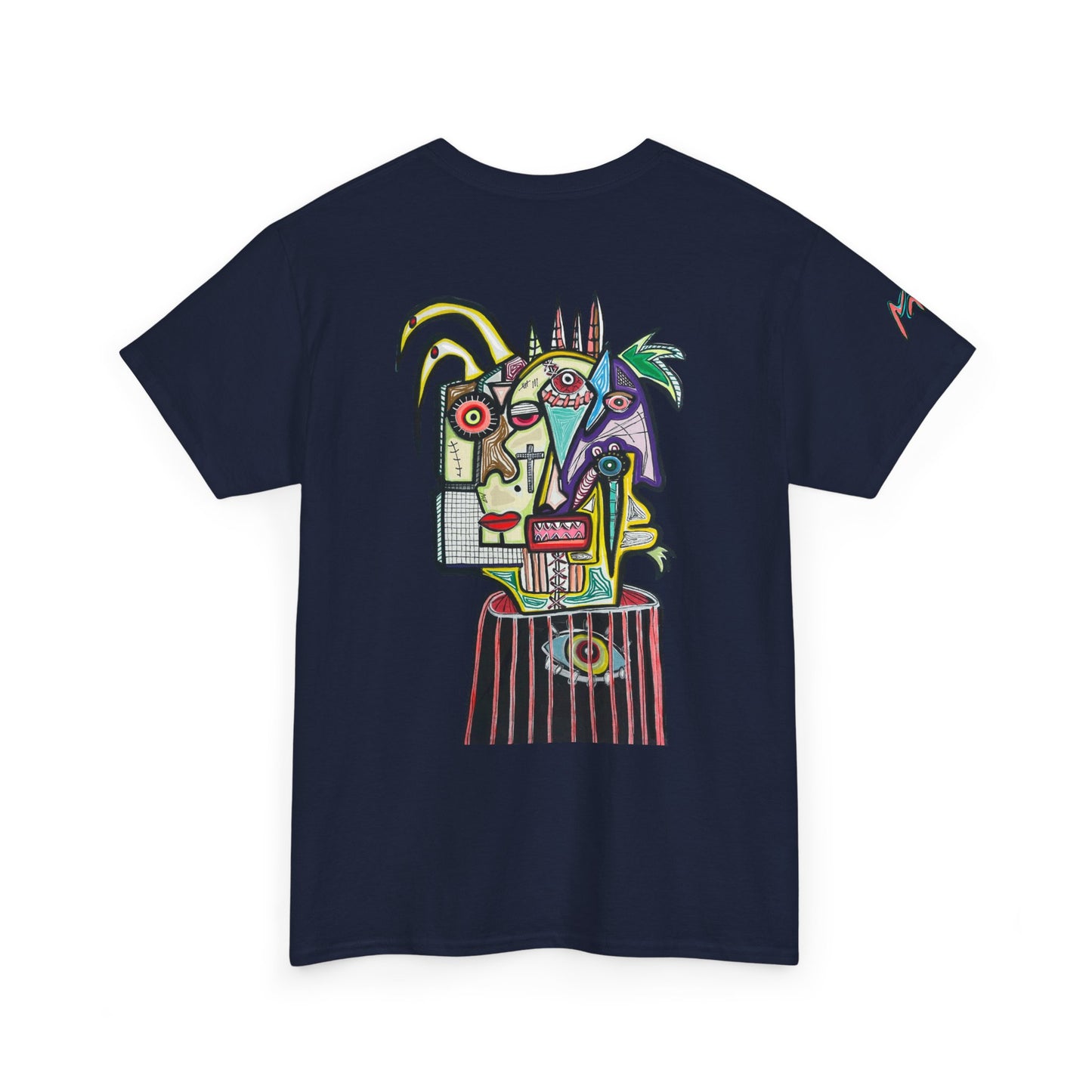 THE PERFECT  Portrait T‑Shirt — Colorful Spaniel Graphic Tee