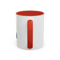 AERIAL.   Wave Accent Coffee Mug — Watersports Lover Gift