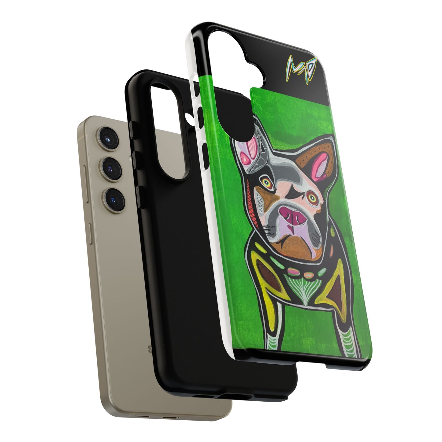 FRENCHIE  Art Phone Case – Colorful Pop Dog iPhone Cover