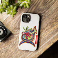 Phone Case — Colorful Abstract PARASITE  Fish Art Tough Cases