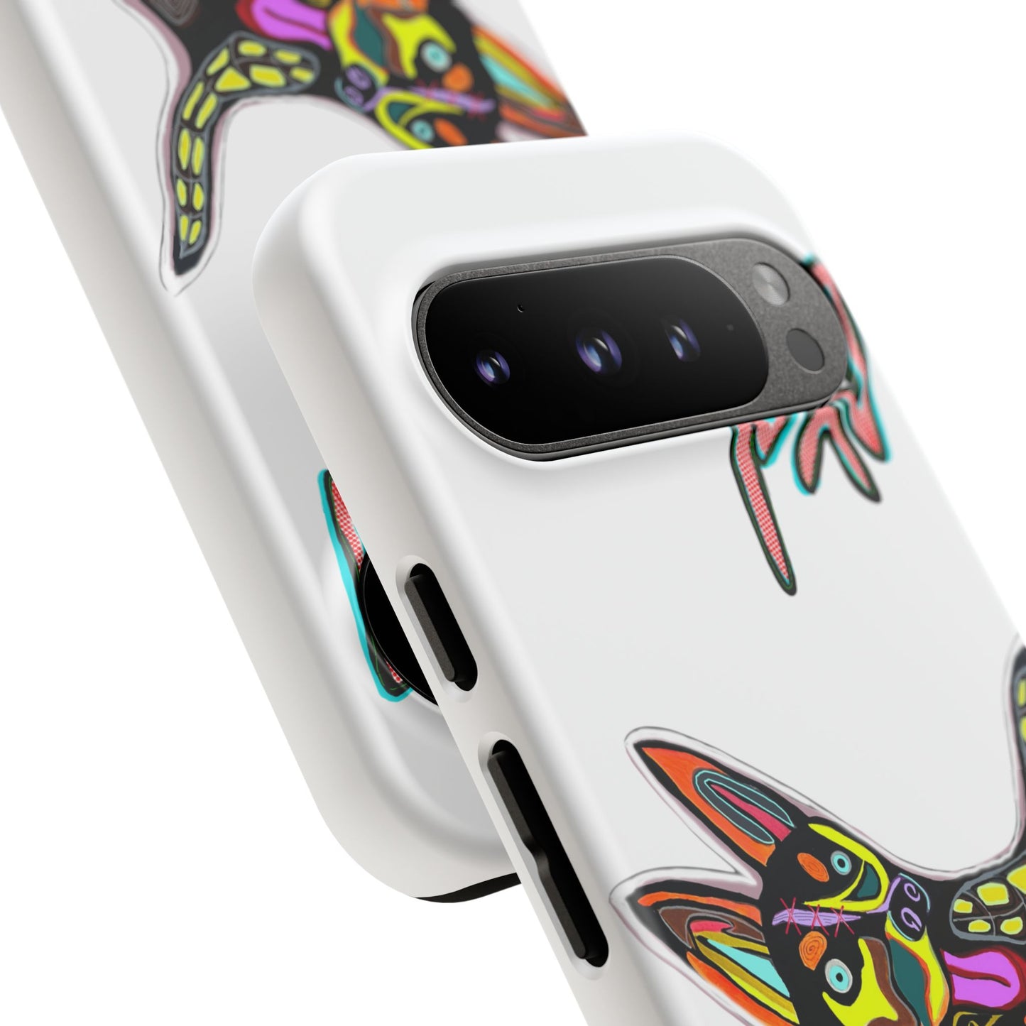 HUSKY  Colorful Abstract Dog Phone Case — 'MAD' Signature Protective Case