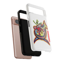 Phone Case — Colorful Abstract PARASITE  Fish Art Tough Cases