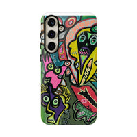 CONCERT  Abstract Graffiti Phone Case — Colorful Street Art Tough Cases
