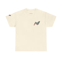 Graphic Tee — Colorful CRAZY TUNA  Illustration Back Print Tee