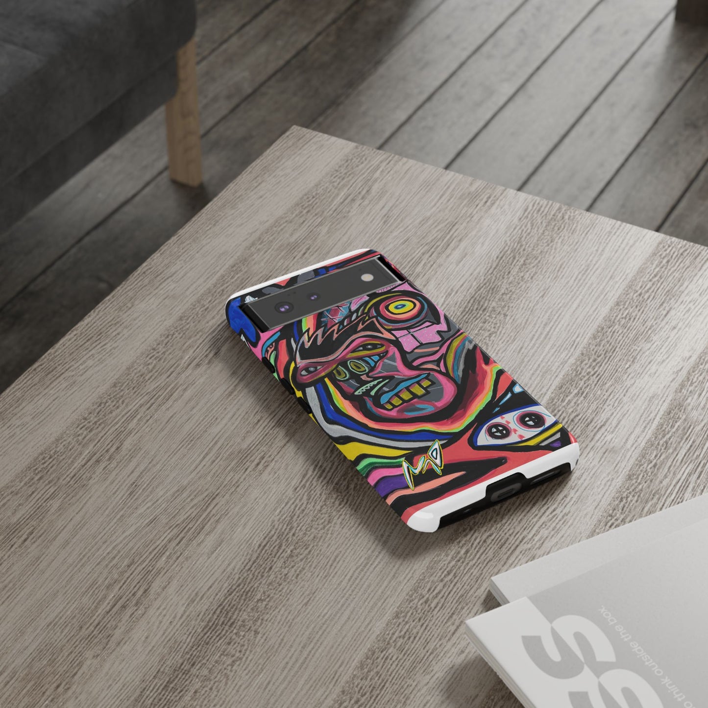 CRAZY Graffiti Phone Case — Colorful Street Art Protective Cover