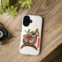 Phone Case — Colorful Abstract PARASITE  Fish Art Tough Cases