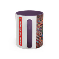 RYDER3.0 Graffiti Street Art Coffee Mug — Colorful Urban Monster Design (11/15oz)