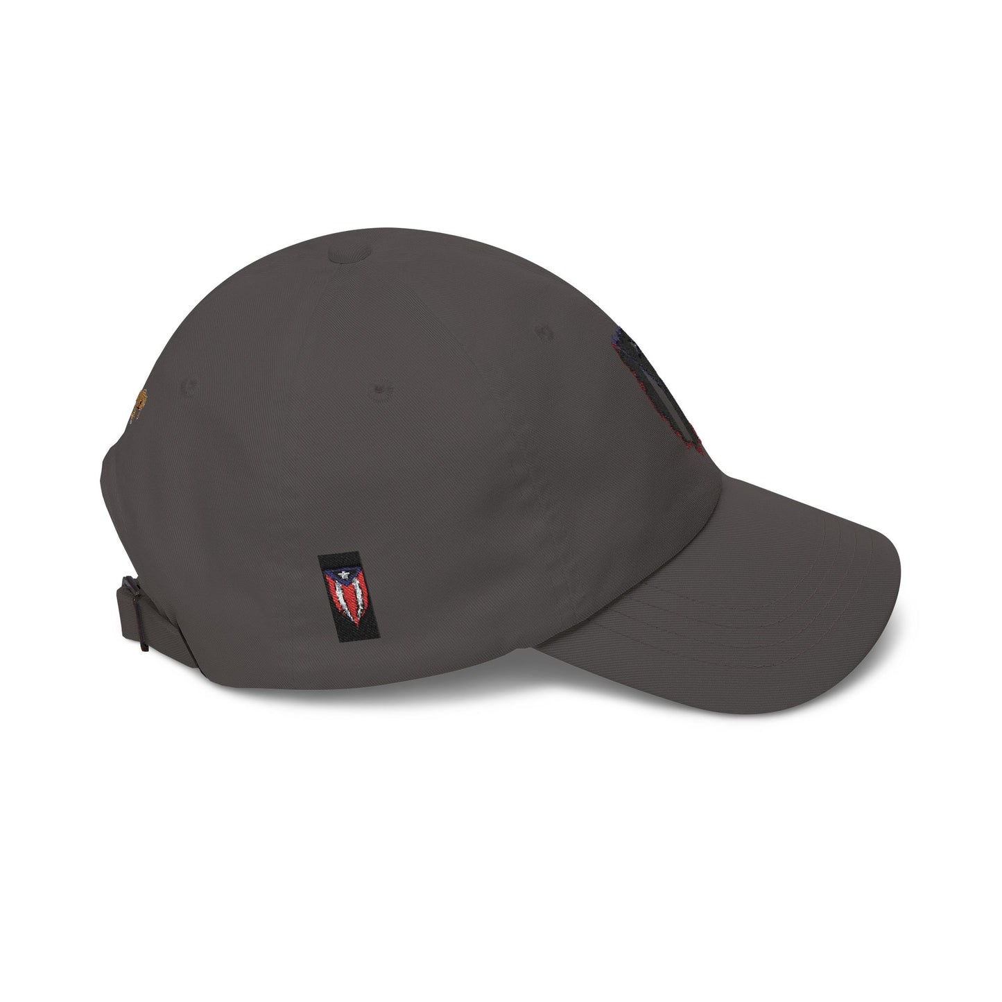 Dad Cap — Puerto Rico Flag Embroidered Distressed Logo