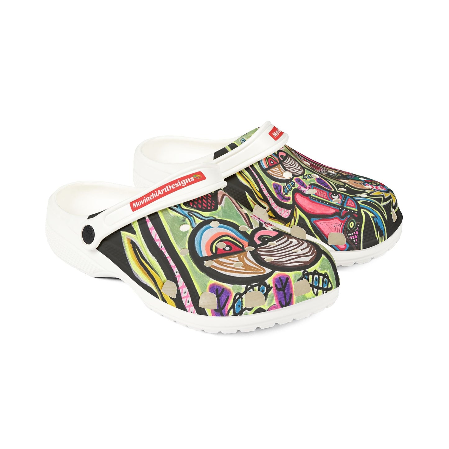 Artistic DEPRESSION — Colorful EVA Foam Garden Shoes