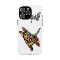 HUSKY  Colorful Abstract Dog Phone Case — 'MAD' Signature Protective Case