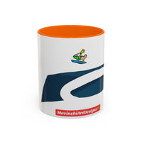 AERIAL.   Wave Accent Coffee Mug — Watersports Lover Gift