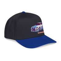 Racing Skyline Embroidered Cap — Vintage GT Sports Car Hat