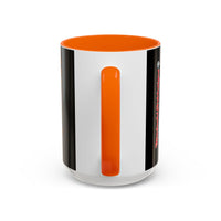 Coffee Mug — Colorful Abstract Cross Accent Ceramic Mug (11/15 oz)