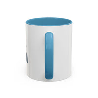 AERIAL.   Wave Accent Coffee Mug — Watersports Lover Gift