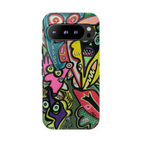 CONCERT  Abstract Graffiti Phone Case — Colorful Street Art Tough Cases