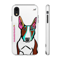 MR Bull Terrier Phone Case — Colorful Pop Art Tough Cases for Dog Lovers