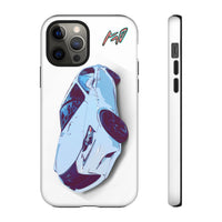Melvin White Sports Car Phone Case - Retro Pop Art Supercar Protective Tough Case