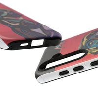 Colorful Pit LABRADOR Tough Phone Case — Vibrant Pop Art Dog Design
