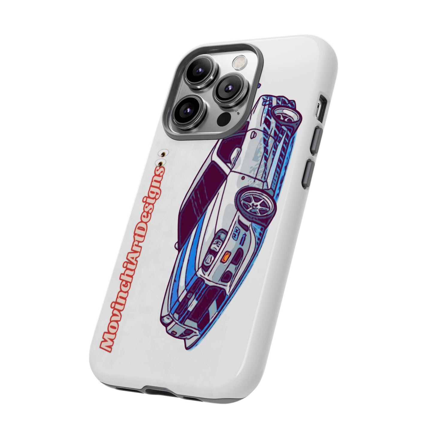 Retro Skyline r34 Phone Case — Vintage Sports Car Graphic
