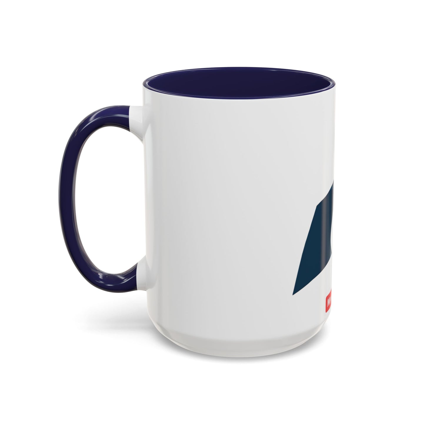 AERIAL.   Wave Accent Coffee Mug — Watersports Lover Gift