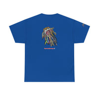 Graphic Tee — Colorful CRAZY TUNA  Illustration Back Print Tee