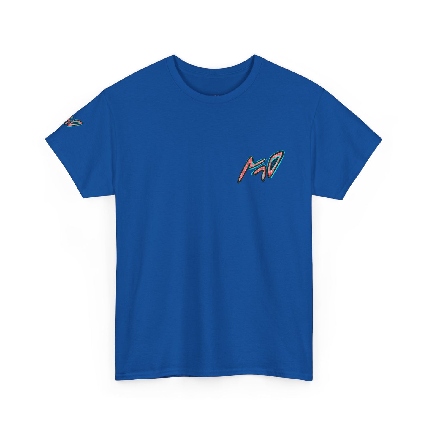 Graphic Tee — Colorful CRAZY TUNA  Illustration Back Print Tee