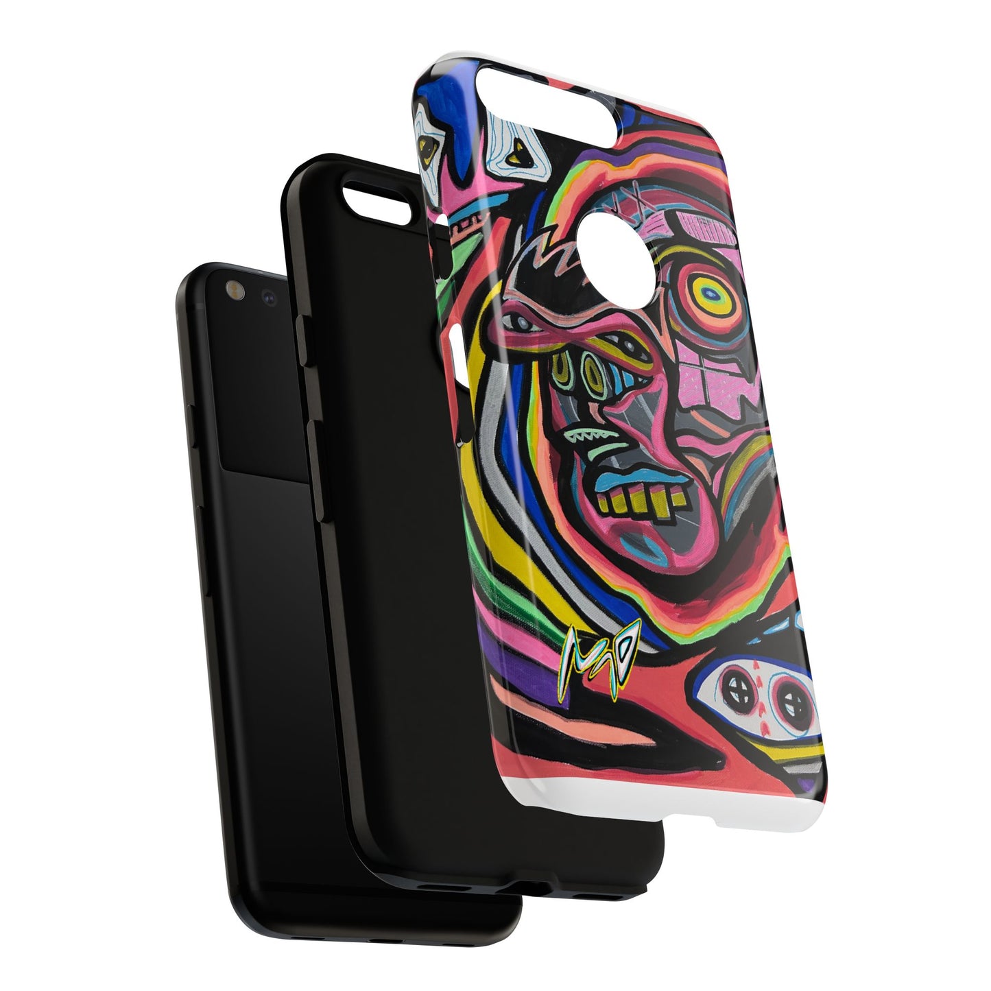 CRAZY Graffiti Phone Case — Colorful Street Art Protective Cover