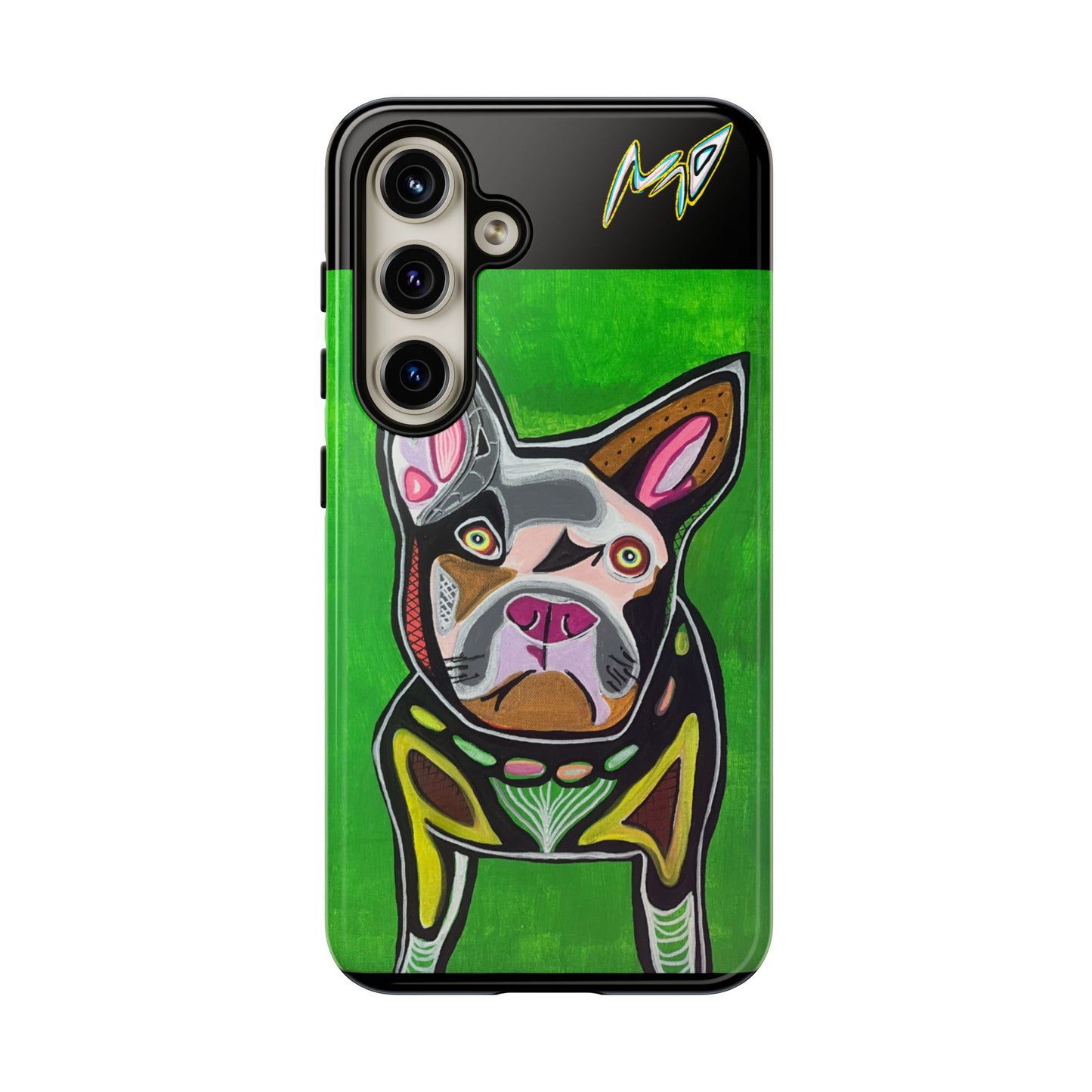 FRENCHIE  Art Phone Case – Colorful Pop Dog iPhone Cover
