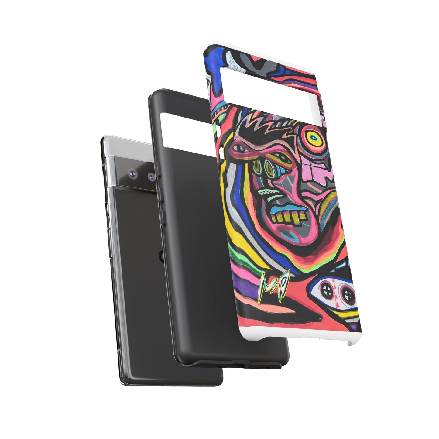 CRAZY Graffiti Phone Case — Colorful Street Art Protective Cover