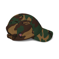 Dad Cap — Puerto Rico Flag Embroidered Distressed Logo