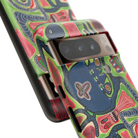 Abstract AFTERLIFE Phone Case — Bold Psychedelic Music Art