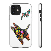 HUSKY  Colorful Abstract Dog Phone Case — 'MAD' Signature Protective Case