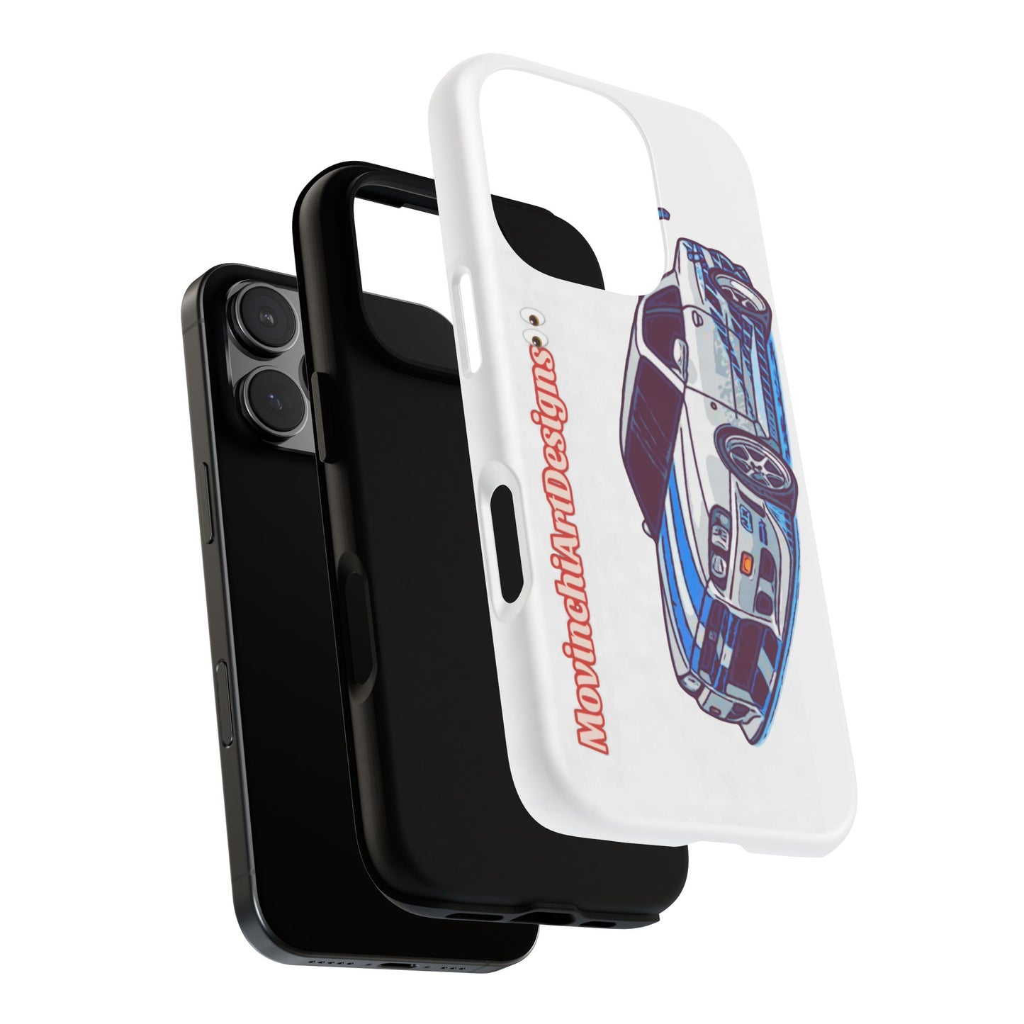 Retro Skyline r34 Phone Case — Vintage Sports Car Graphic