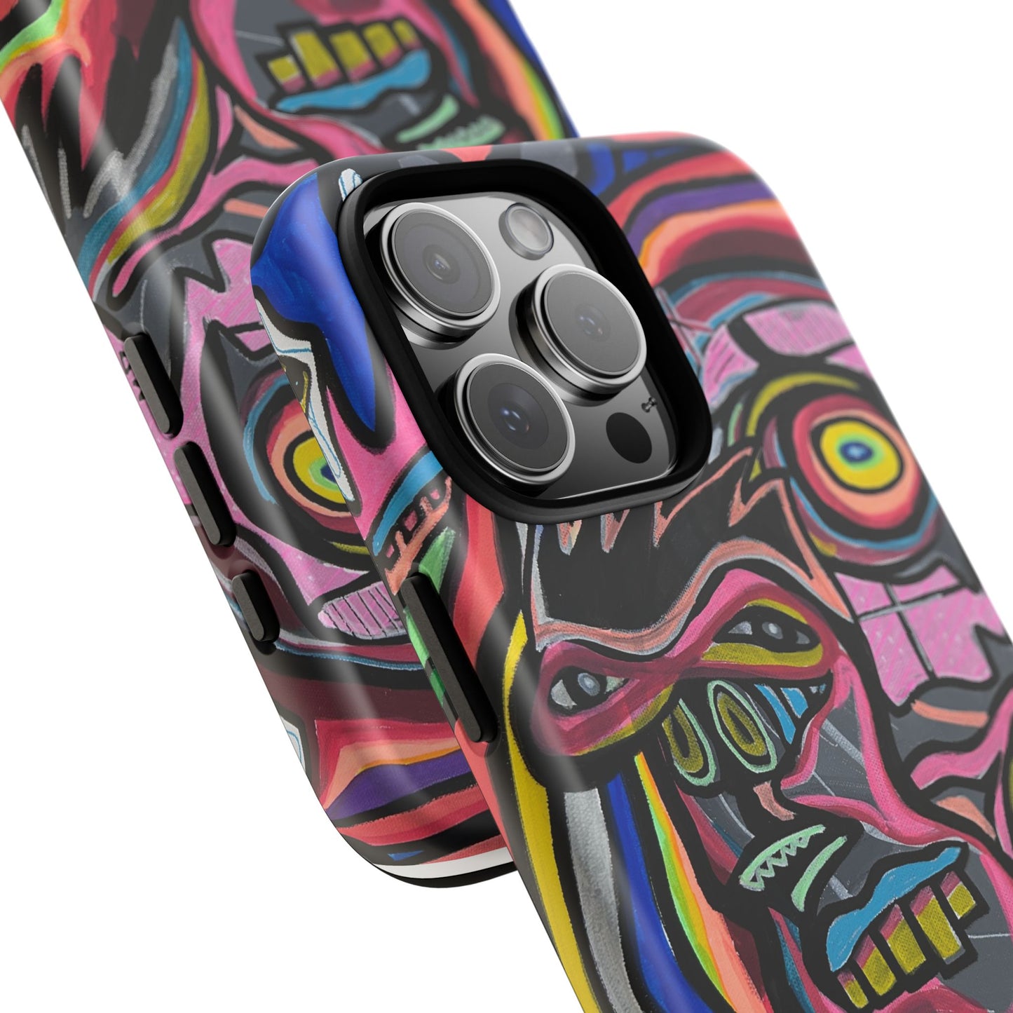 CRAZY Graffiti Phone Case — Colorful Street Art Protective Cover