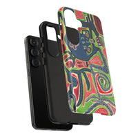Abstract AFTERLIFE Phone Case — Bold Psychedelic Music Art