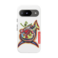 Phone Case — Colorful Abstract PARASITE  Fish Art Tough Cases