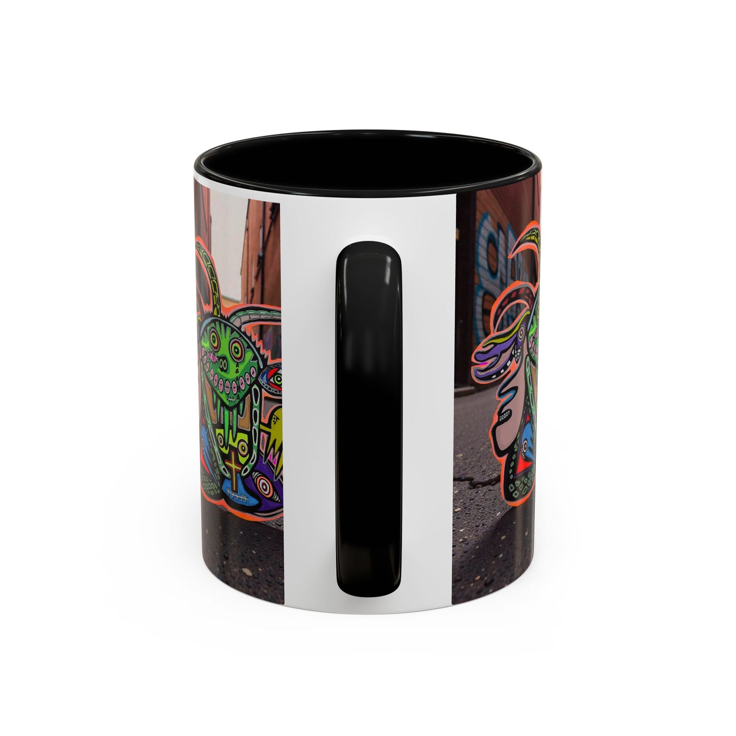 RYDER5.0  Street Art Mug — Colorful Graffiti Character Coffee Cup (11/15oz)
