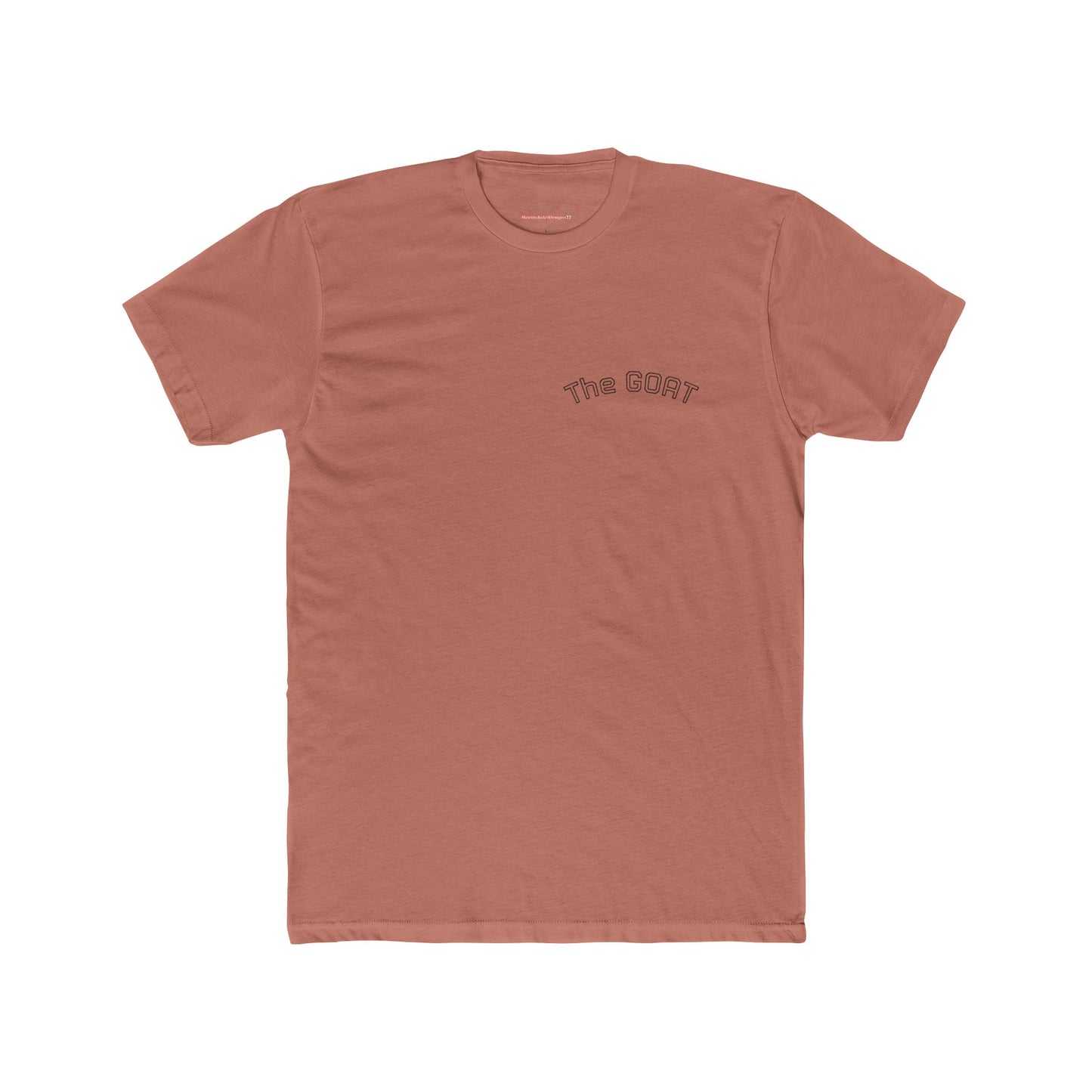 OLIVER TREE "The GOAT" Graphic Tee — Retro Pixel Art Back Print