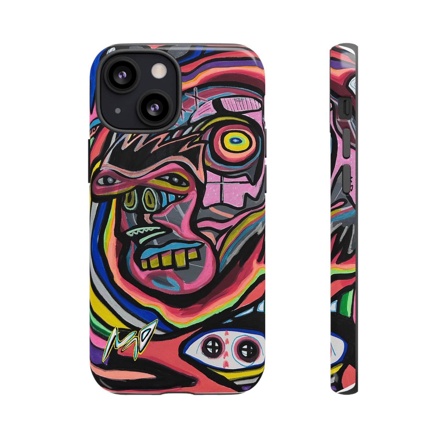 CRAZY Graffiti Phone Case — Colorful Street Art Protective Cover