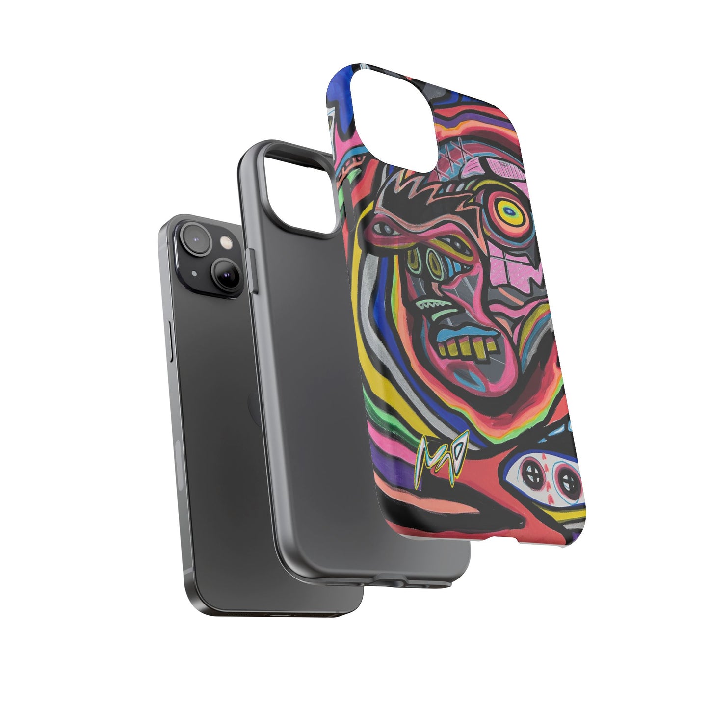 CRAZY Graffiti Phone Case — Colorful Street Art Protective Cover