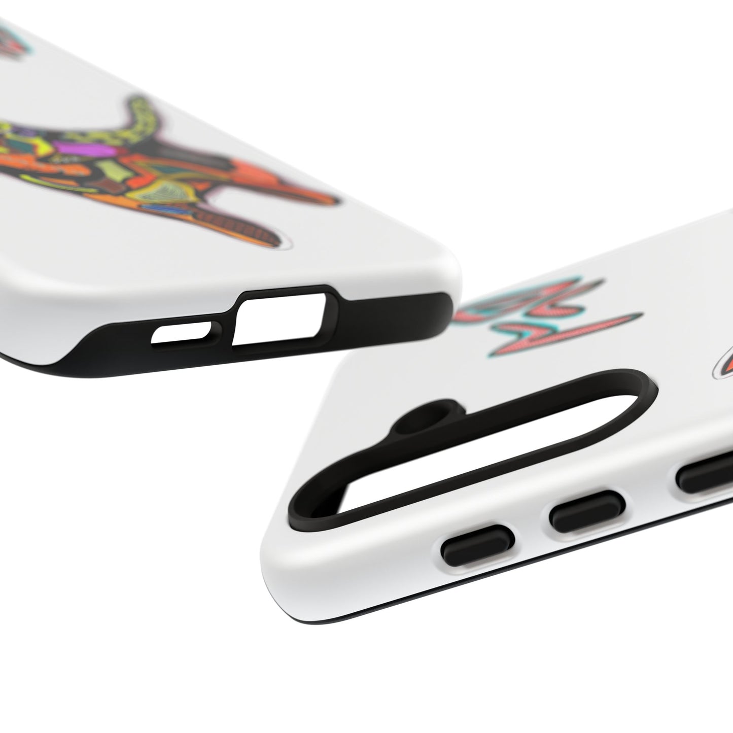 HUSKY  Colorful Abstract Dog Phone Case — 'MAD' Signature Protective Case
