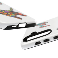 HUSKY  Colorful Abstract Dog Phone Case — 'MAD' Signature Protective Case