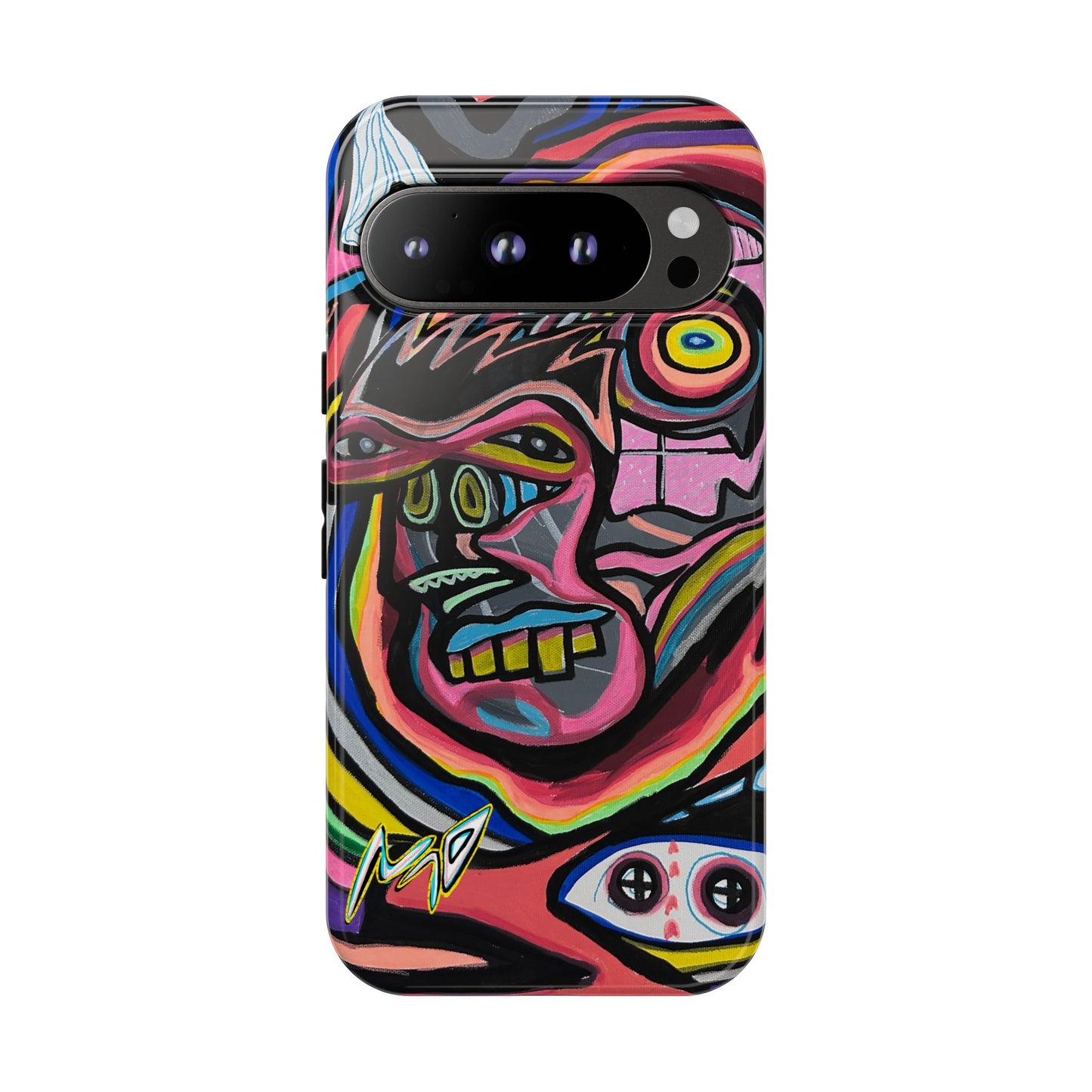 CRAZY Graffiti Phone Case — Colorful Street Art Protective Cover