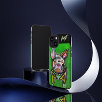FRENCHIE  Art Phone Case – Colorful Pop Dog iPhone Cover