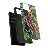 CONCERT  Abstract Graffiti Phone Case — Colorful Street Art Tough Cases