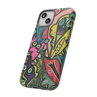 CONCERT  Abstract Graffiti Phone Case — Colorful Street Art Tough Cases
