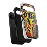 VINCENT.  Skull Riot Phone Case – Colorful Abstract Horror Art Protective Cover