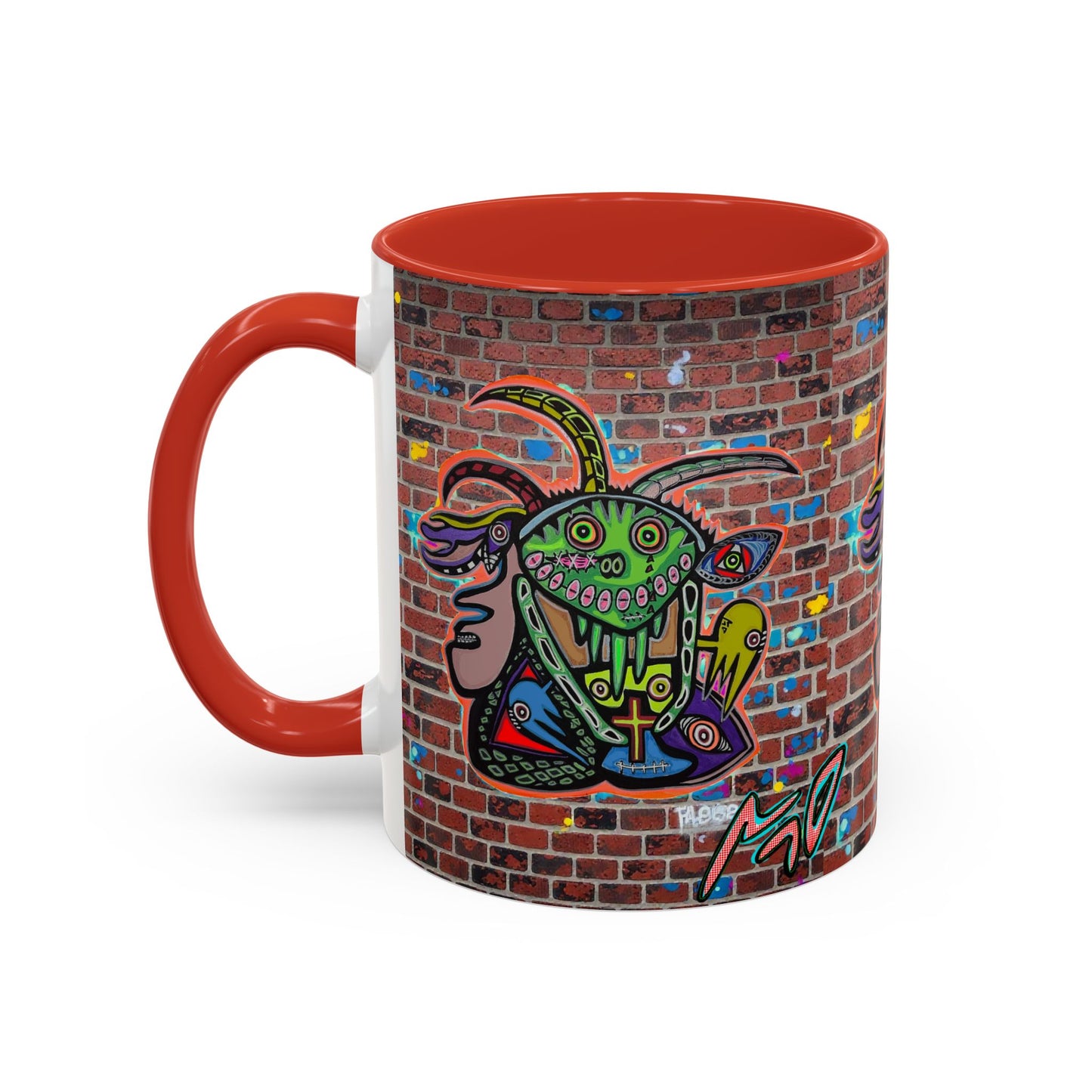 RYDER3.0 Graffiti Street Art Coffee Mug — Colorful Urban Monster Design (11/15oz)