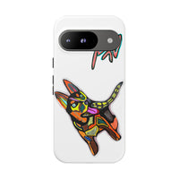 HUSKY  Colorful Abstract Dog Phone Case — 'MAD' Signature Protective Case