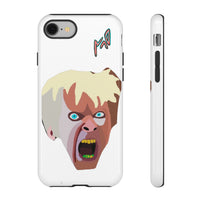 KAREN.  Phone Case — Retro Horror Face Graphic ("Tough Cases")